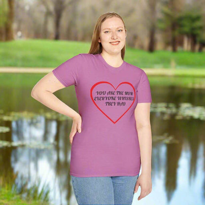 Mom Wishes They Had Me T-Shirt – Funny Mother’s Day Graphic Tee Gift - WJMAPPAREL.COM