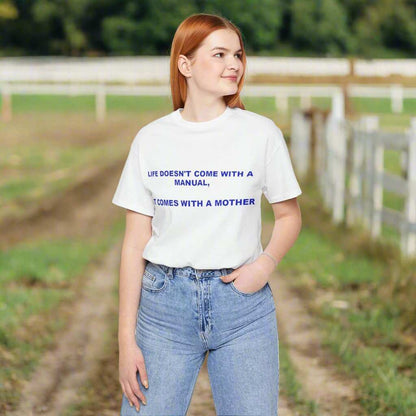 Life Manual: Ask Mom T-Shirt – Funny Mother’s Day Graphic Tee Gift - WJMAPPAREL.COM