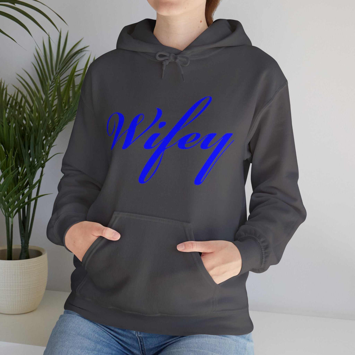 Wifey Hoodie – Cute Wife Sweatshirt Anniversary Gift - WJMAPPAREL.COM