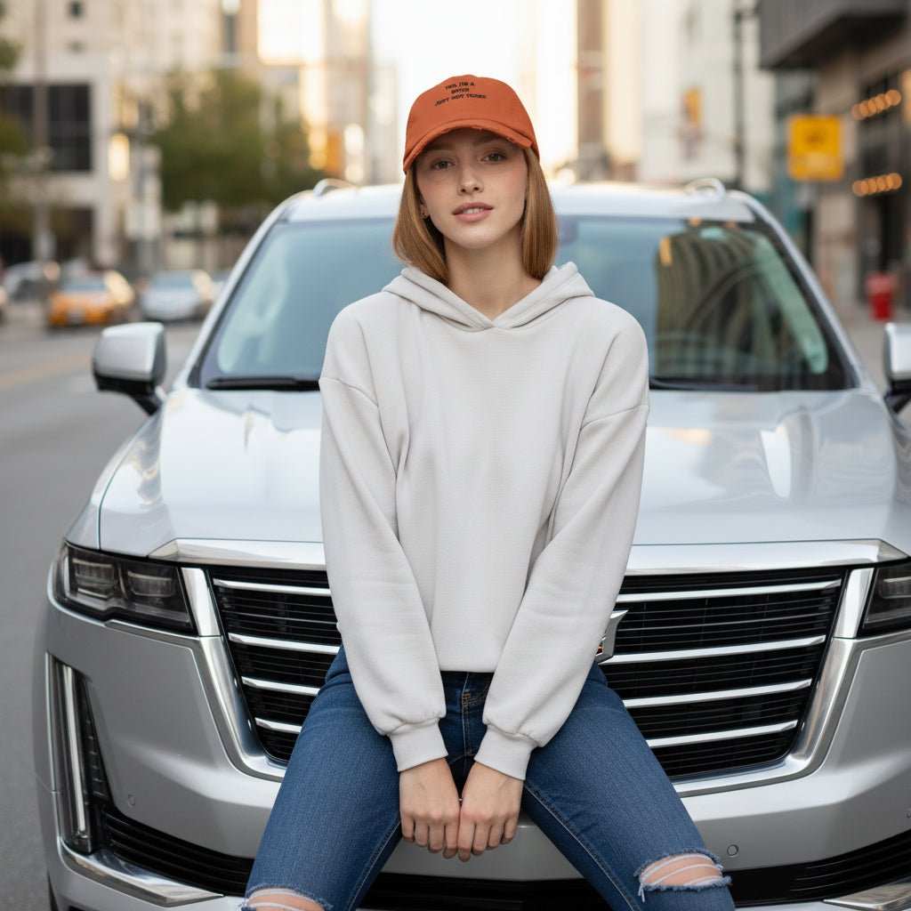 Yes I’m a Bitch Just Not Yours Hat – Funny Bold Distressed Cap Gift - WJMAPPAREL.COM