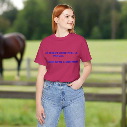 Life Manual: Ask Mom T-Shirt – Funny Mother’s Day Graphic Tee Gift - WJMAPPAREL.COM