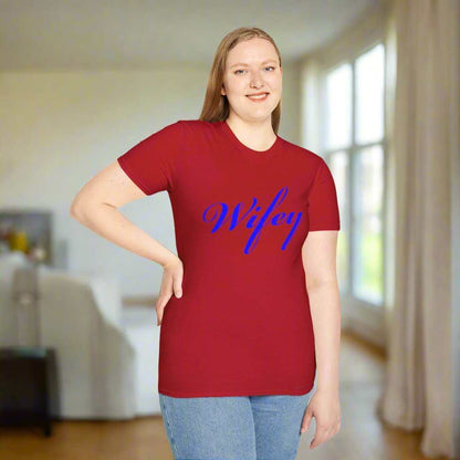 Wifey T-Shirt – Cute Wife Graphic Tee Anniversary Gift - WJMAPPAREL.COM