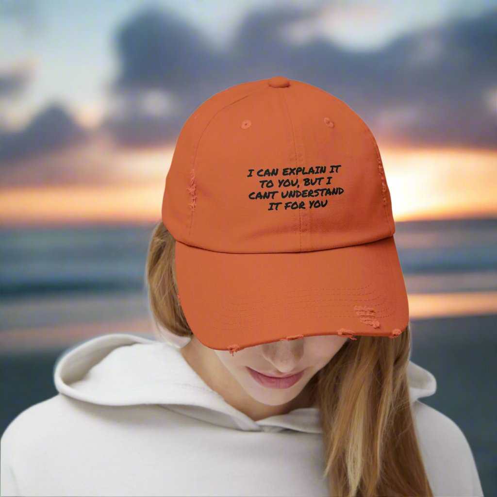 Understand It For You Dad Hat – Funny Sarcastic Adjustable Cap Gift - WJMAPPAREL.COM