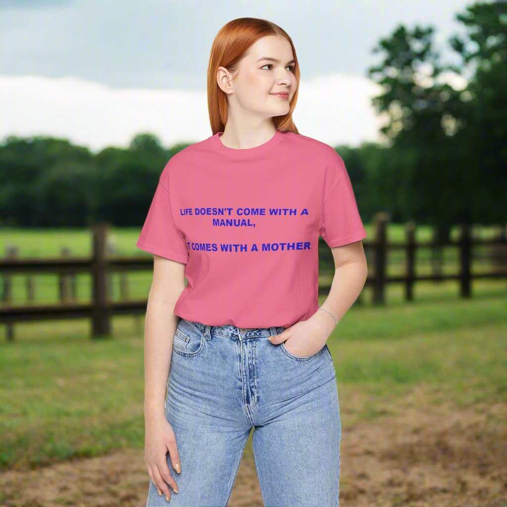 Life Manual: Ask Mom T-Shirt – Funny Mother’s Day Graphic Tee Gift - WJMAPPAREL.COM