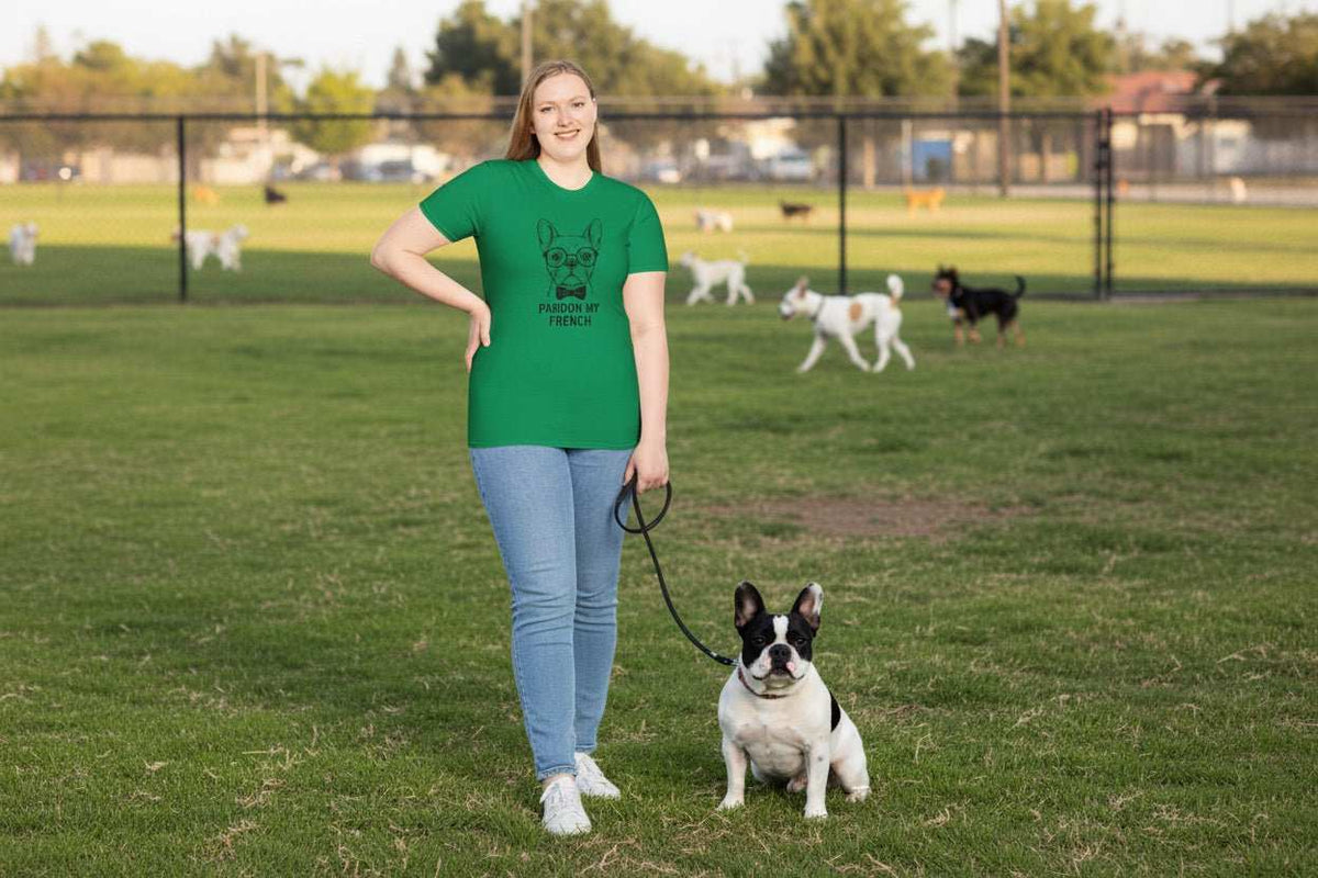 French Bulldog With Glasses T-Shirt – Funny Frenchie Lover Gift Tee - WJMAPPAREL.COM