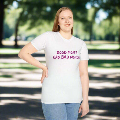 Good Moms Say Bad Words Shirt – Funny Mom Graphic Tee Gif - WJMAPPAREL.COM