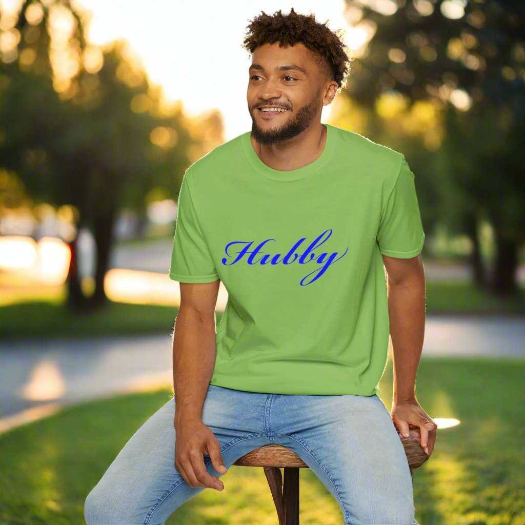 Hubby T-Shirt – Cute Husband Graphic Tee Anniversary Gift - WJMAPPAREL.COM