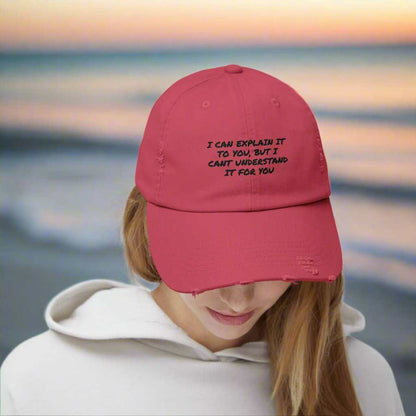 Understand It For You Dad Hat – Funny Sarcastic Adjustable Cap Gift - WJMAPPAREL.COM