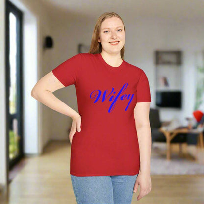 Wifey T-Shirt – Cute Wife Graphic Tee Anniversary Gift - WJMAPPAREL.COM