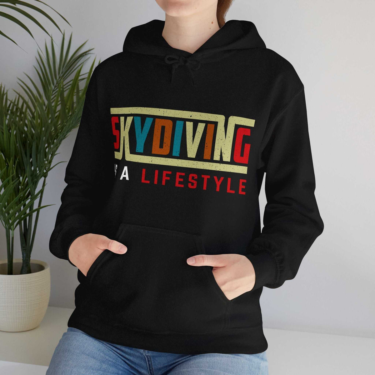 Skydiving Lifestyle Hoodie – Extreme Sports Graphic Sweatshirt Gift - WJMAPPAREL.COM