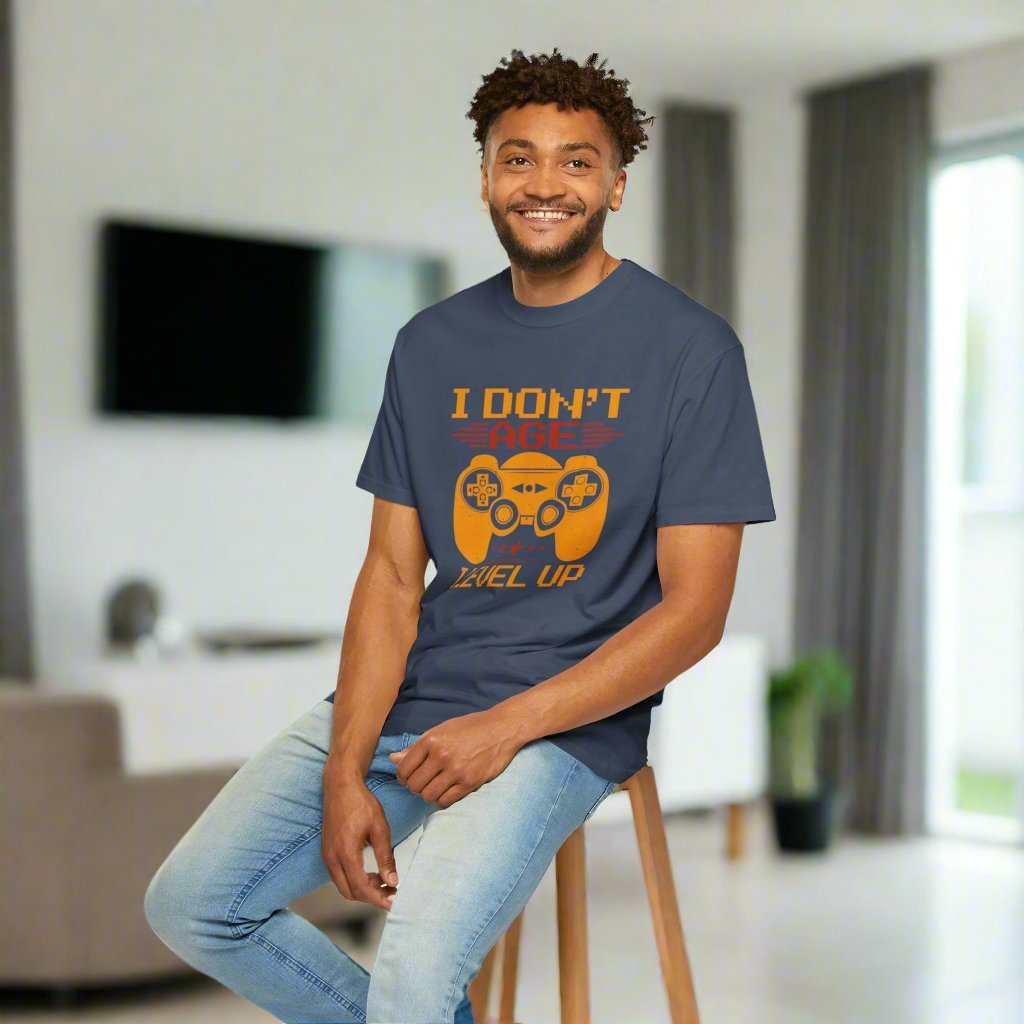 I Don’t Age I Level Up T-Shirt – Funny Birthday Gamer Shirt Gift - WJMAPPAREL.COM