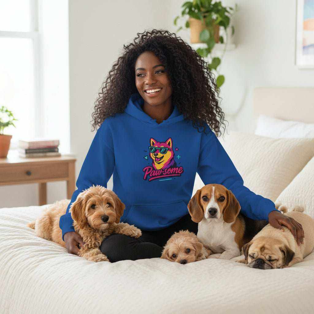 Paw - Some Neon Dog Hoodie – Funny Dog Lover Sweatshirt Gift for Pet Parents - WJMAPPAREL.COM