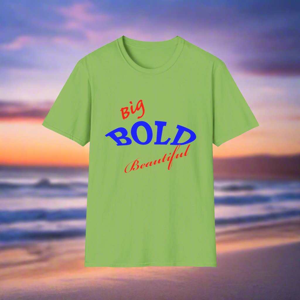 Big Bold Beautiful T-Shirt – Empowering Graphic Tee Gift for Women - WJMAPPAREL.COM