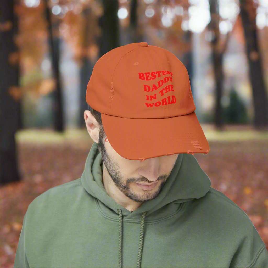 Bestest Daddy In The World Dad Hat – Father’s Day Cap Gift - WJMAPPAREL.COM