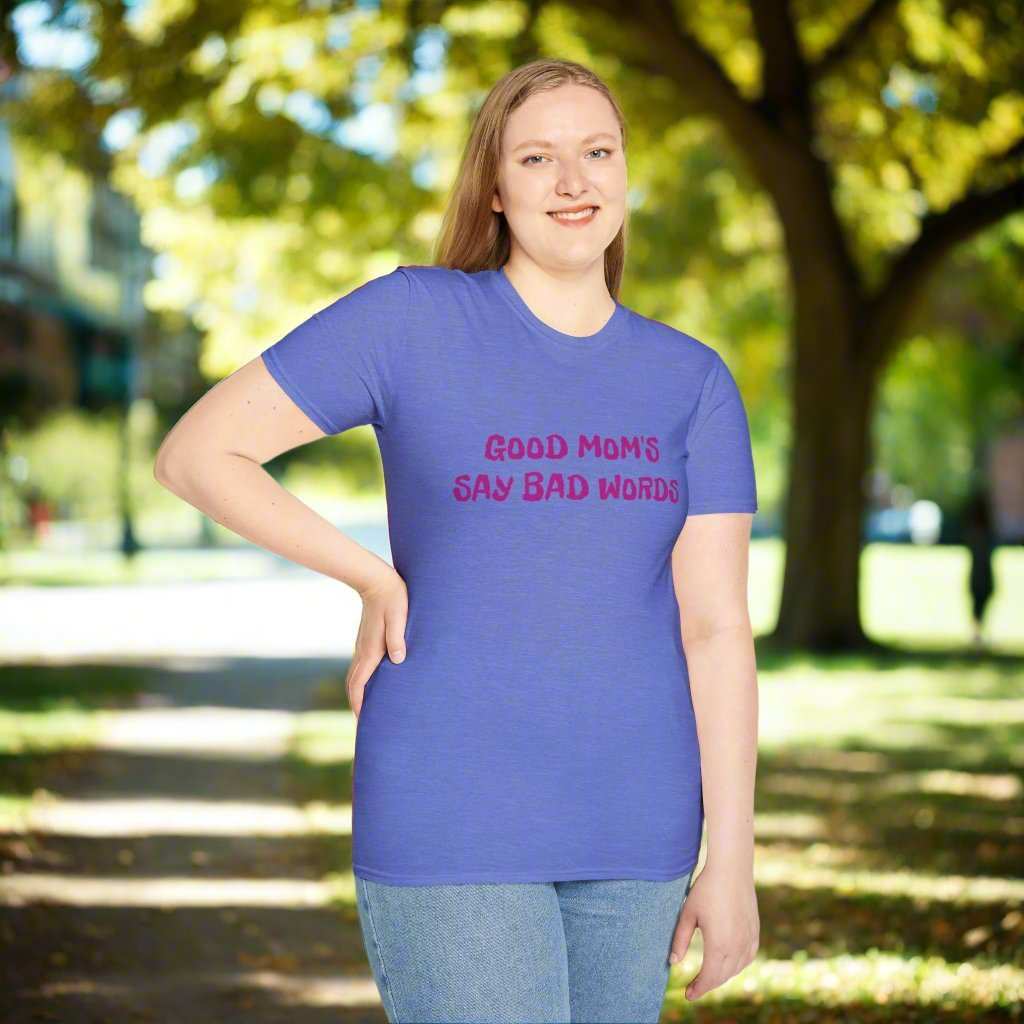 Good Moms Say Bad Words Shirt – Funny Mom Graphic Tee Gif - WJMAPPAREL.COM