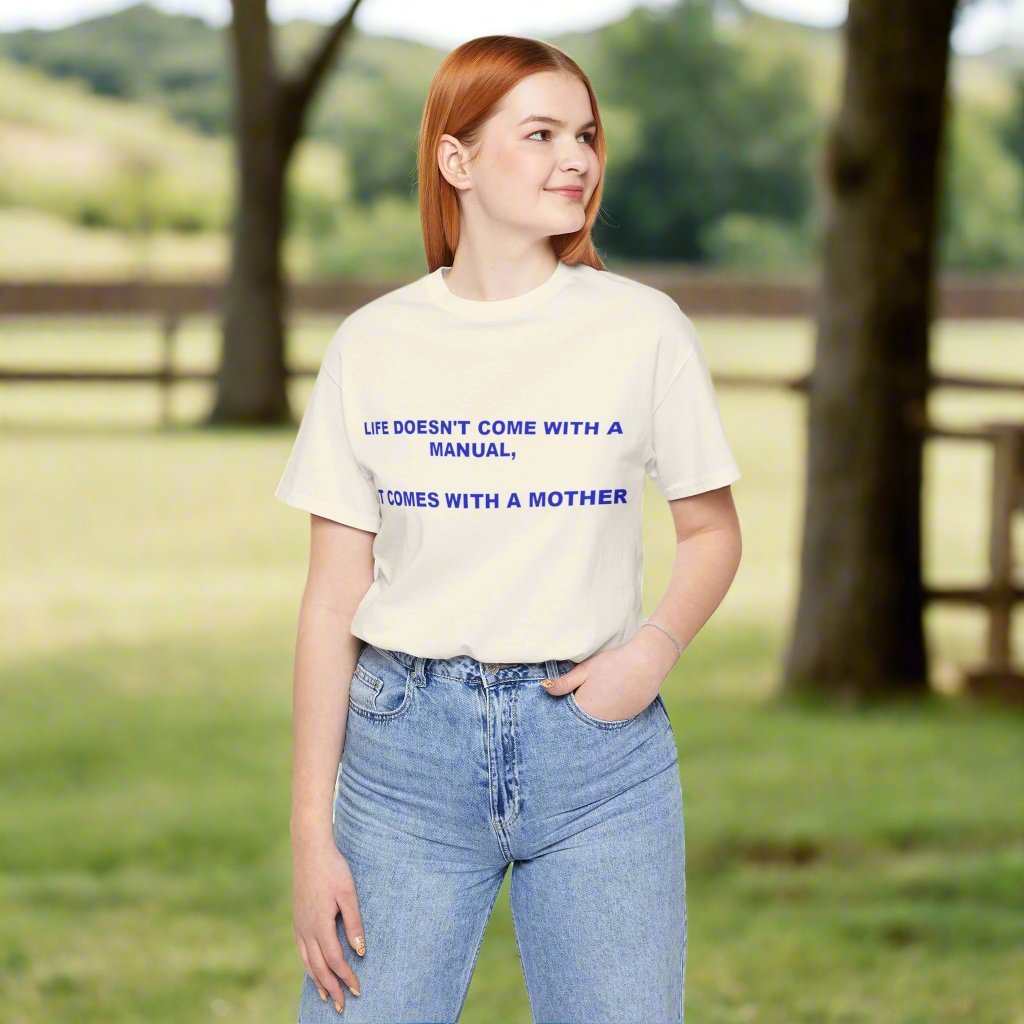 Life Manual: Ask Mom T-Shirt – Funny Mother’s Day Graphic Tee Gift - WJMAPPAREL.COM