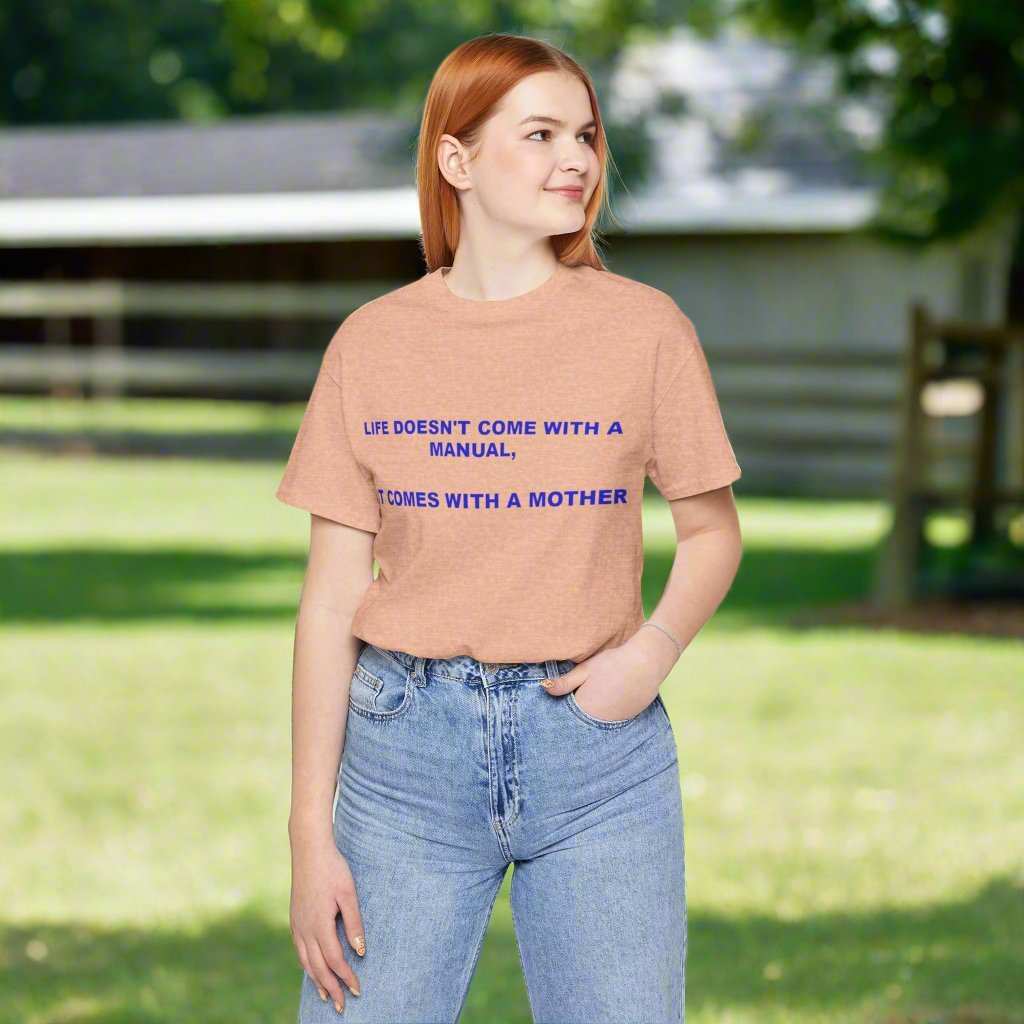 Life Manual: Ask Mom T-Shirt – Funny Mother’s Day Graphic Tee Gift - WJMAPPAREL.COM