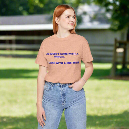 Life Manual: Ask Mom T-Shirt – Funny Mother’s Day Graphic Tee Gift - WJMAPPAREL.COM