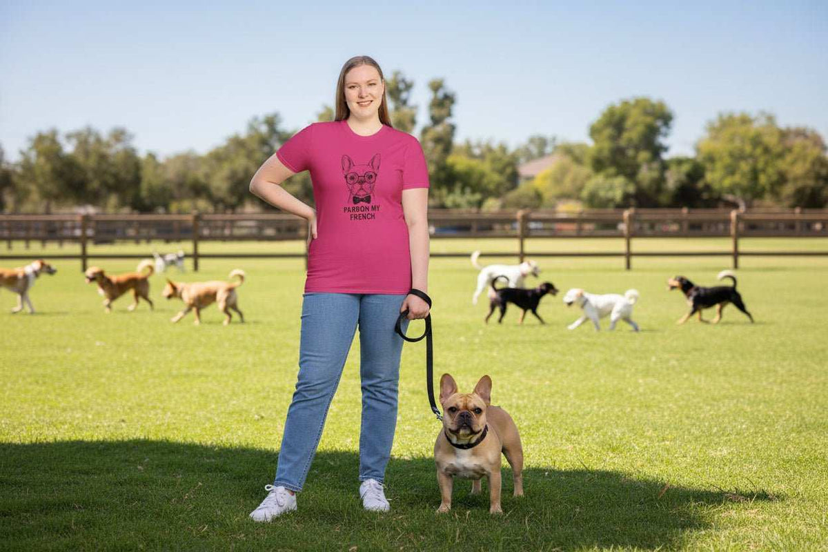 French Bulldog With Glasses T-Shirt – Funny Frenchie Lover Gift Tee - WJMAPPAREL.COM
