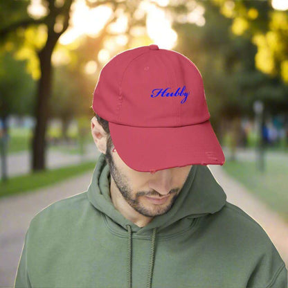 Hubby Dad Hat – Cute Husband Adjustable Cap Anniversary Gift - WJMAPPAREL.COM