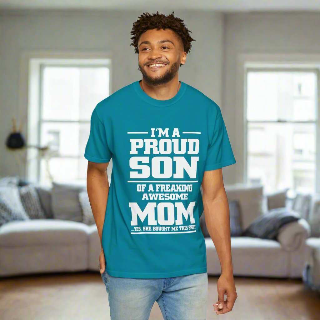 I’m a Proud Son T-Shirt – Meaningful Family Graphic Tee Gift - WJMAPPAREL.COM