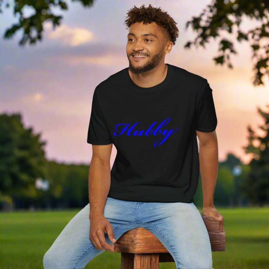 Hubby T-Shirt – Cute Husband Graphic Tee Anniversary Gift - WJMAPPAREL.COM