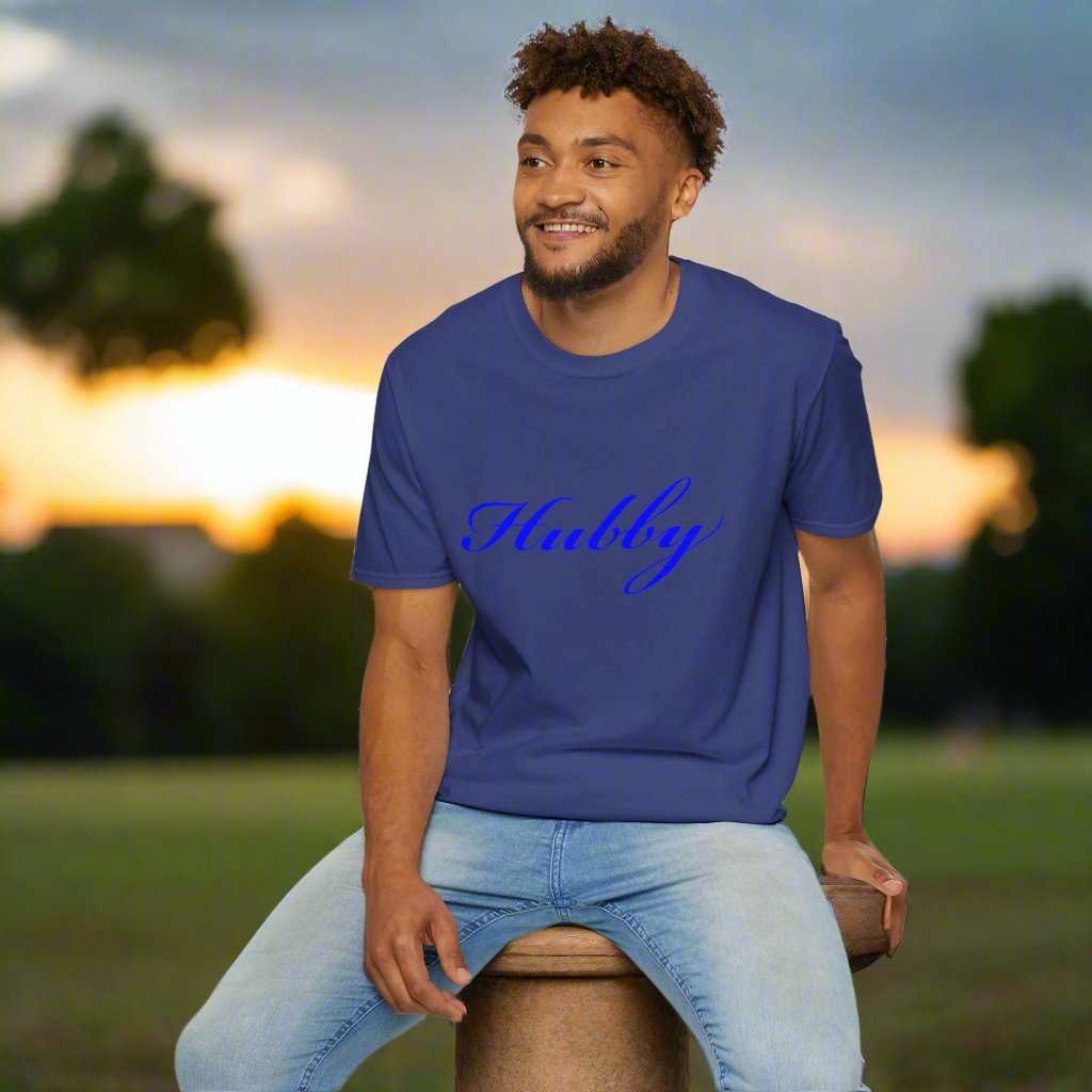 Hubby T-Shirt – Cute Husband Graphic Tee Anniversary Gift - WJMAPPAREL.COM