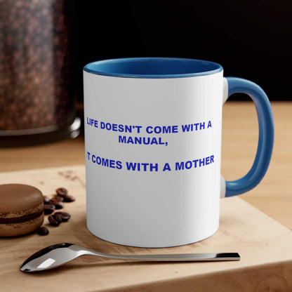 Life Manual: Ask Mom 11oz Mug – Funny Mom Coffee Mug Gift - WJMAPPAREL.COM