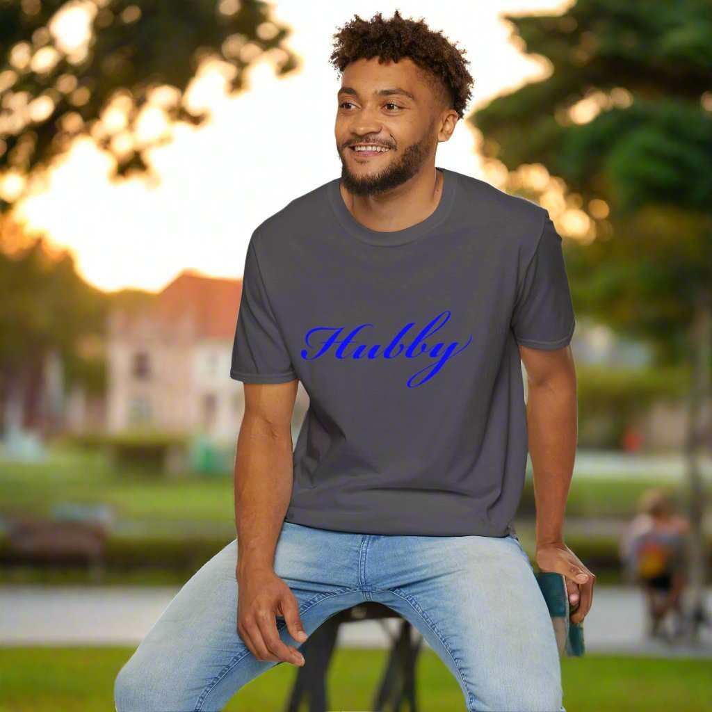 Hubby T-Shirt – Cute Husband Graphic Tee Anniversary Gift - WJMAPPAREL.COM