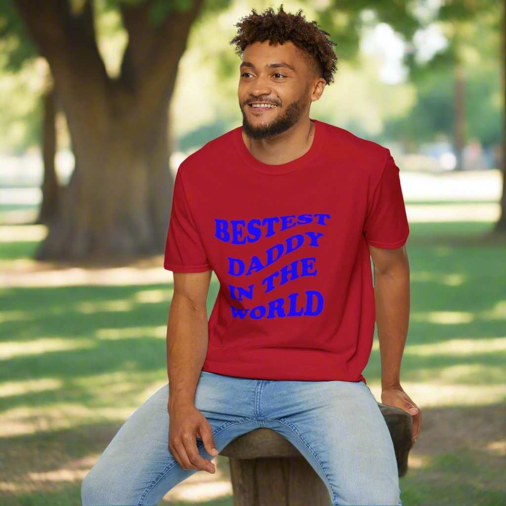 Bestest Daddy In The World T-Shirt – Best Dad Ever Graphic Tee Gift - WJMAPPAREL.COM