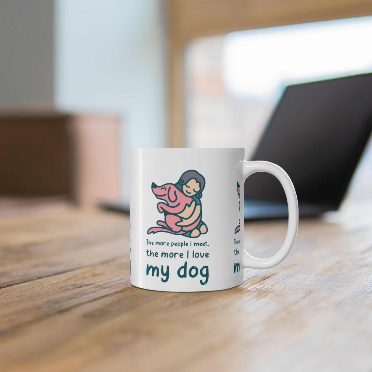 Love My Dog 11oz Mug – Cute Dog Lover Coffee Mug Gift - WJMAPPAREL.COM
