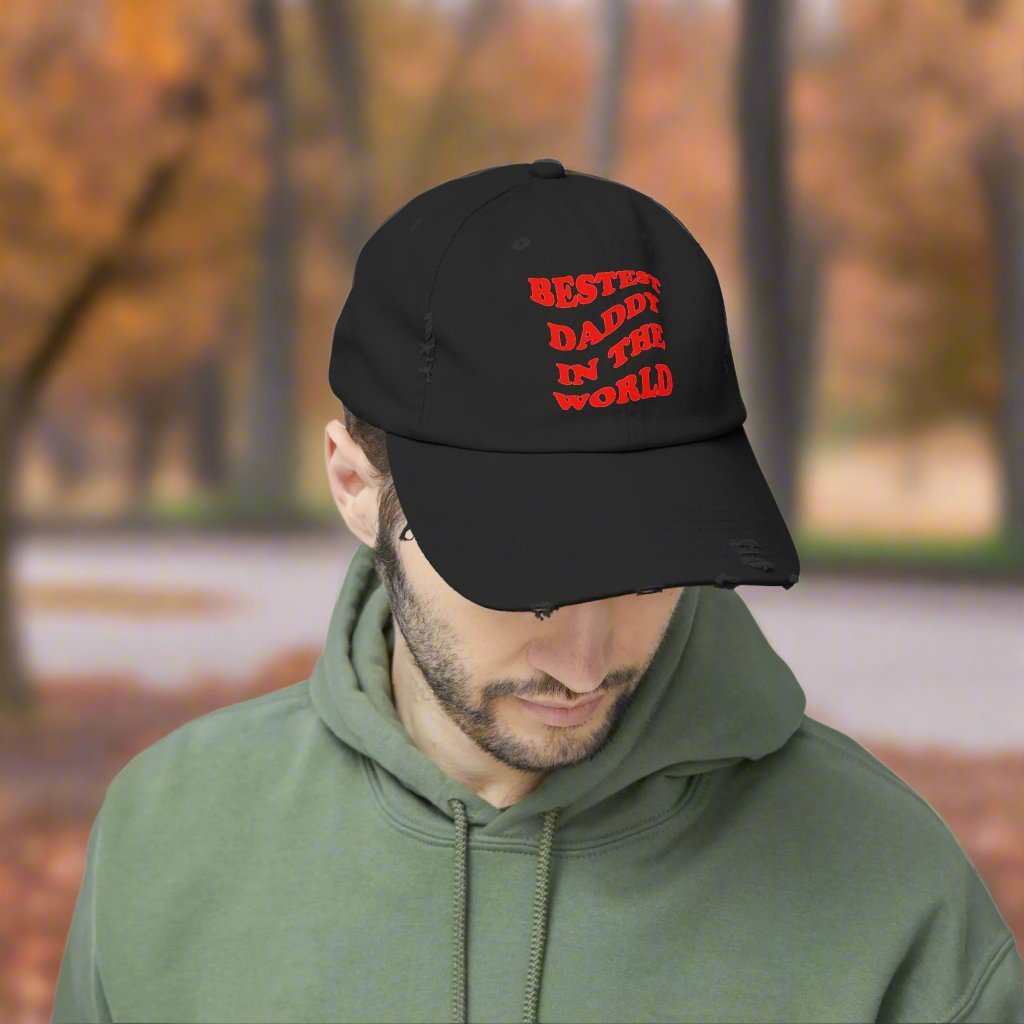 Bestest Daddy In The World Dad Hat – Father’s Day Cap Gift - WJMAPPAREL.COM