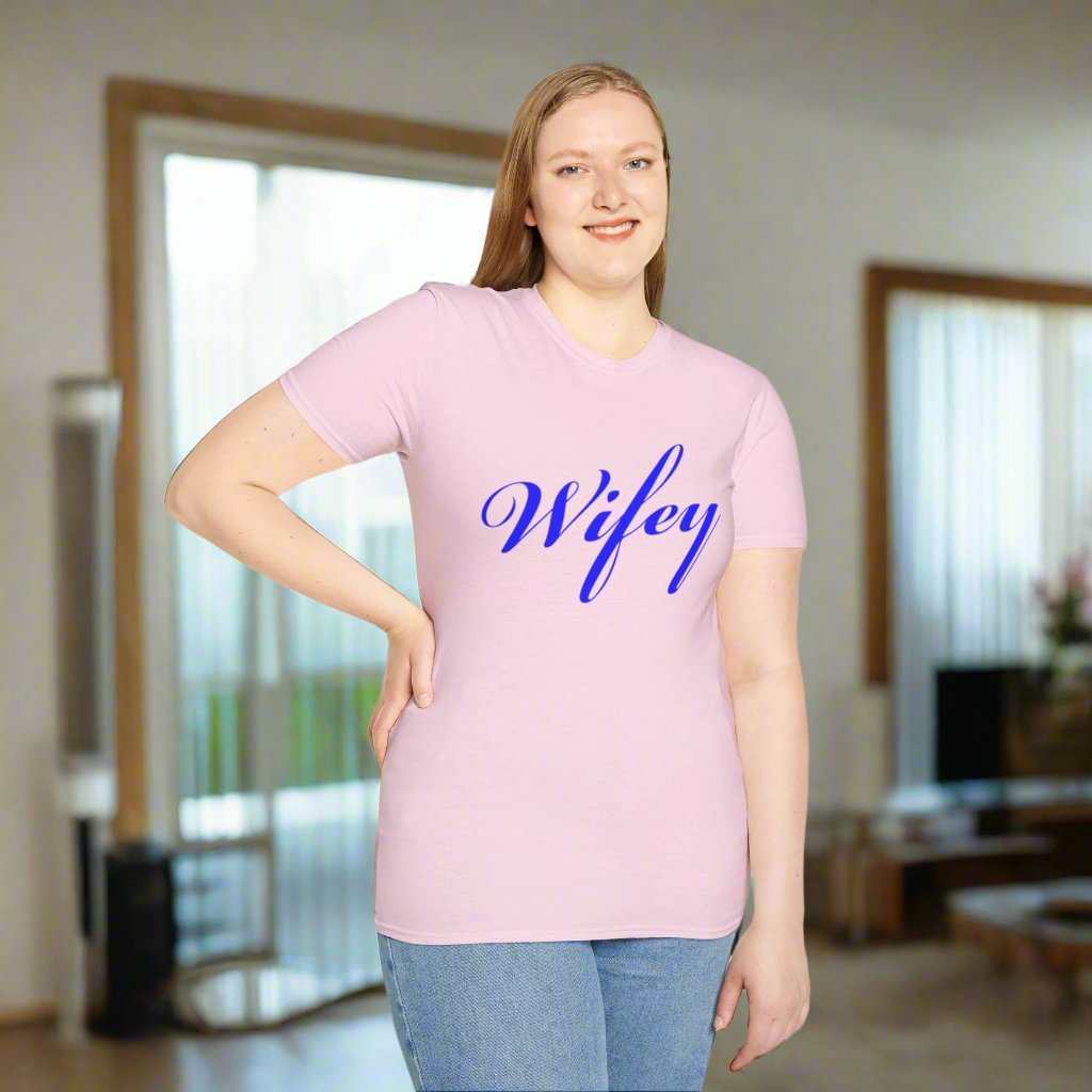 Wifey T-Shirt – Cute Wife Graphic Tee Anniversary Gift - WJMAPPAREL.COM