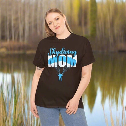 Skydiving Mom T-Shirt – Funny Extreme Sports Graphic Tee Gift - WJMAPPAREL.COM