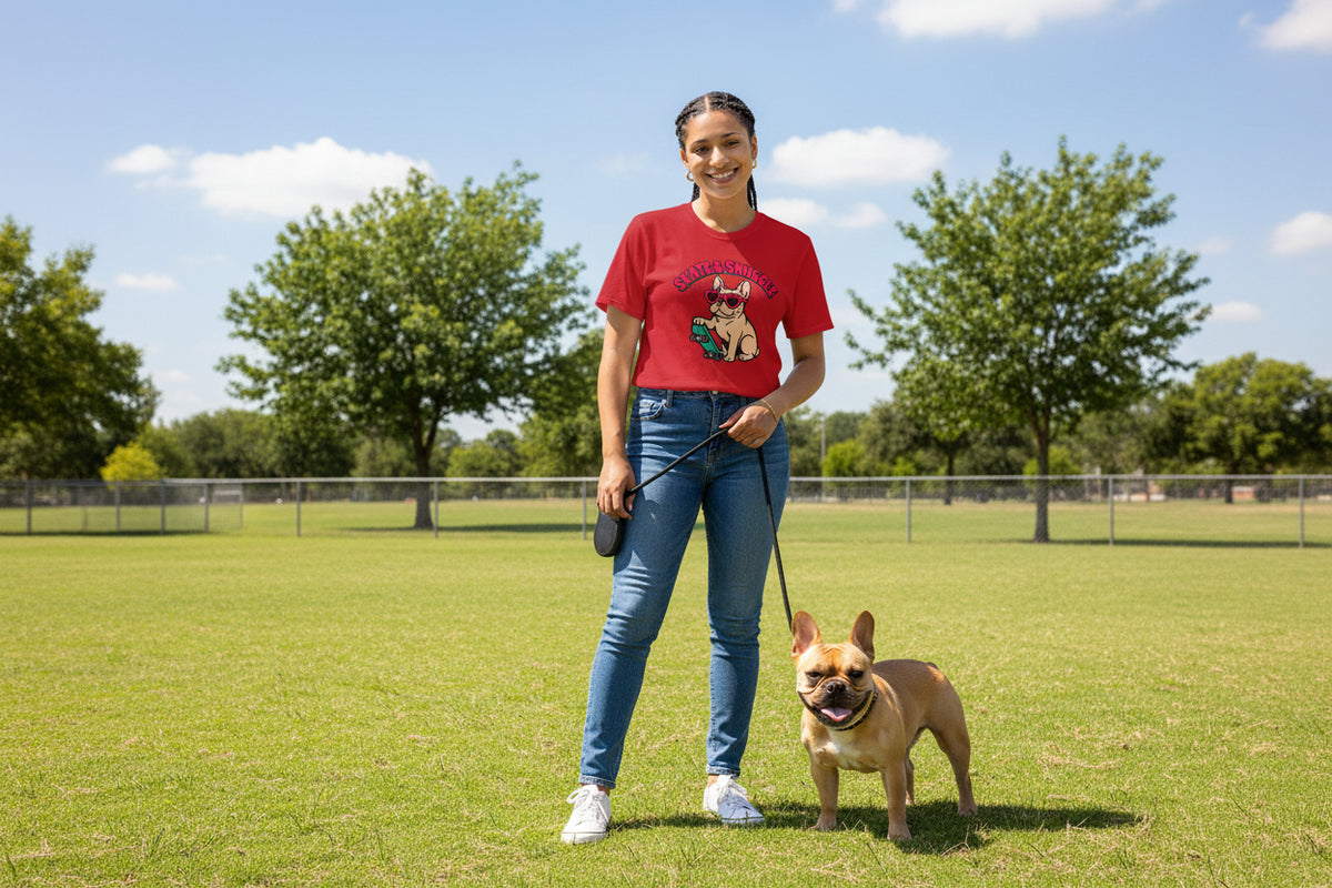 Skate and Snuggle Pup T-Shirt