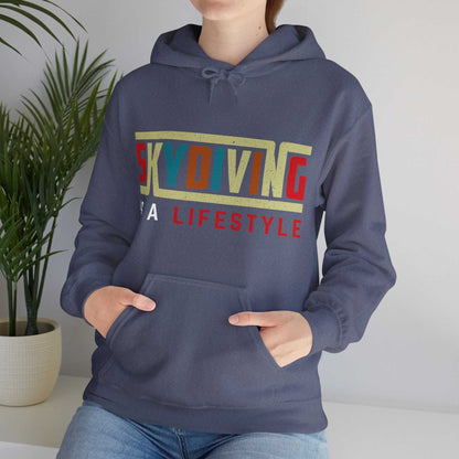 Skydiving Lifestyle Hoodie – Extreme Sports Graphic Sweatshirt Gift - WJMAPPAREL.COM