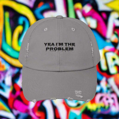 Yea I’m The Problem Dad Hat – Funny Sarcastic Adjustable Cap Gift - WJMAPPAREL.COM