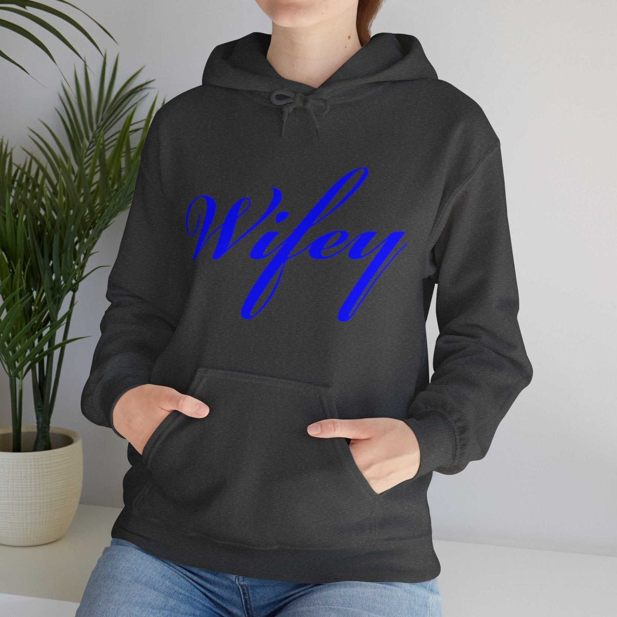 Wifey Hoodie – Cute Wife Sweatshirt Anniversary Gift - WJMAPPAREL.COM