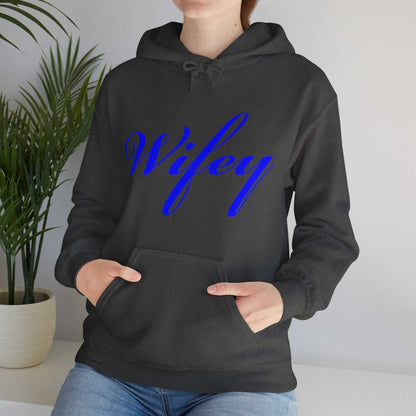 Wifey Hoodie – Cute Wife Sweatshirt Anniversary Gift - WJMAPPAREL.COM