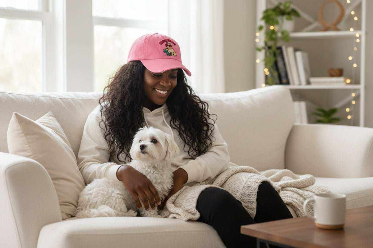 Skate & Snuggle Hat – Cute Skater Distressed Baseball Cap Gift - WJMAPPAREL.COM