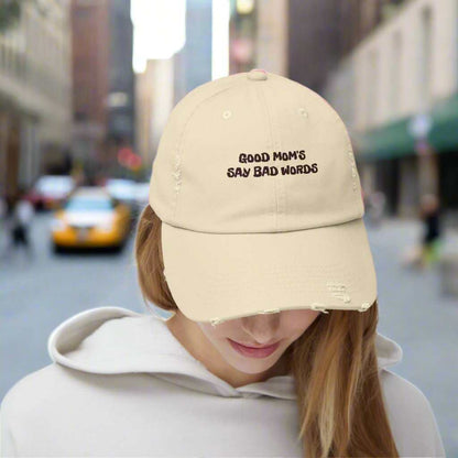 Good Moms Say Bad Words Dad Hat – Funny Mother’s Day Cap Gift - WJMAPPAREL.COM