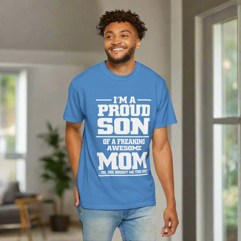 I’m a Proud Son T-Shirt – Meaningful Family Graphic Tee Gift - WJMAPPAREL.COM