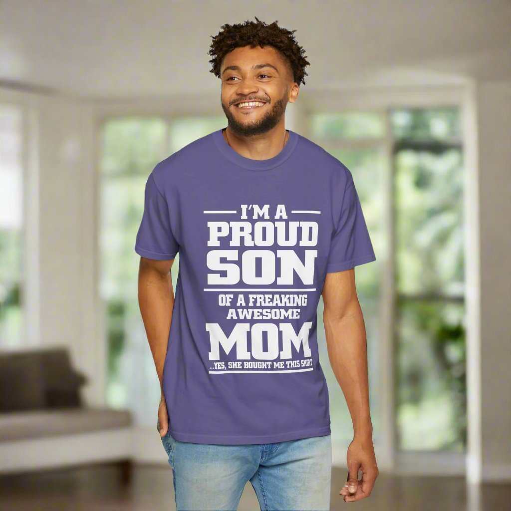 I’m a Proud Son T-Shirt – Meaningful Family Graphic Tee Gift - WJMAPPAREL.COM