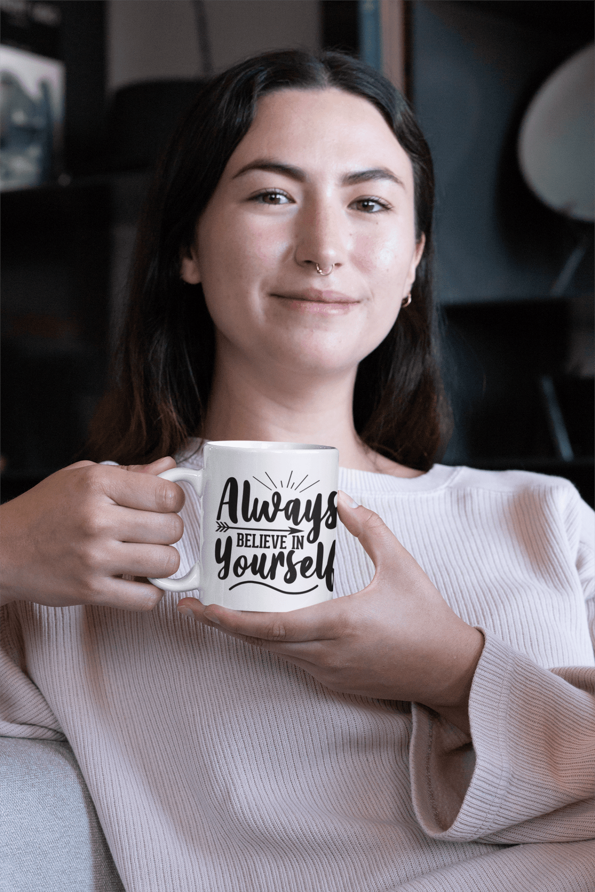 Always Believe In Yourself 11oz Mug – Inspirational Coffee Mug Gift - WJMAPPAREL.COM