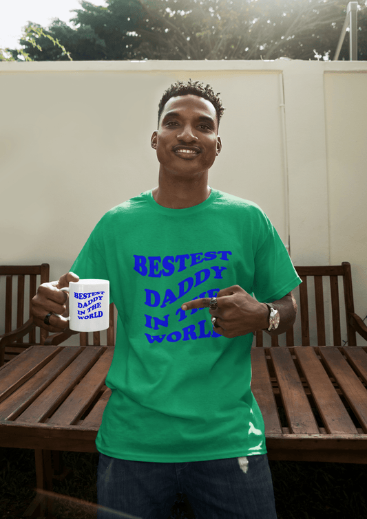 Bestest Daddy In The World T-Shirt – Best Dad Ever Graphic Tee Gift - WJMAPPAREL.COM