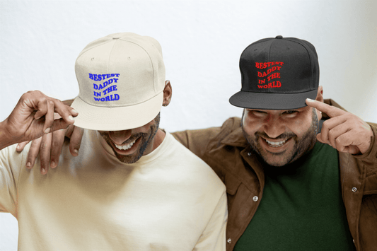 Bestest Daddy In The World Blue Dad Hat – Father’s Day Cap Gift - WJMAPPAREL.COM