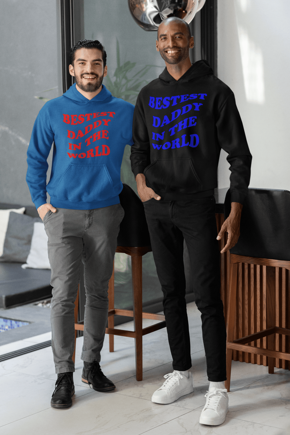 Bestest Daddy In The World Hoodie – Father’s Day Sweatshirt Gift - WJMAPPAREL.COM