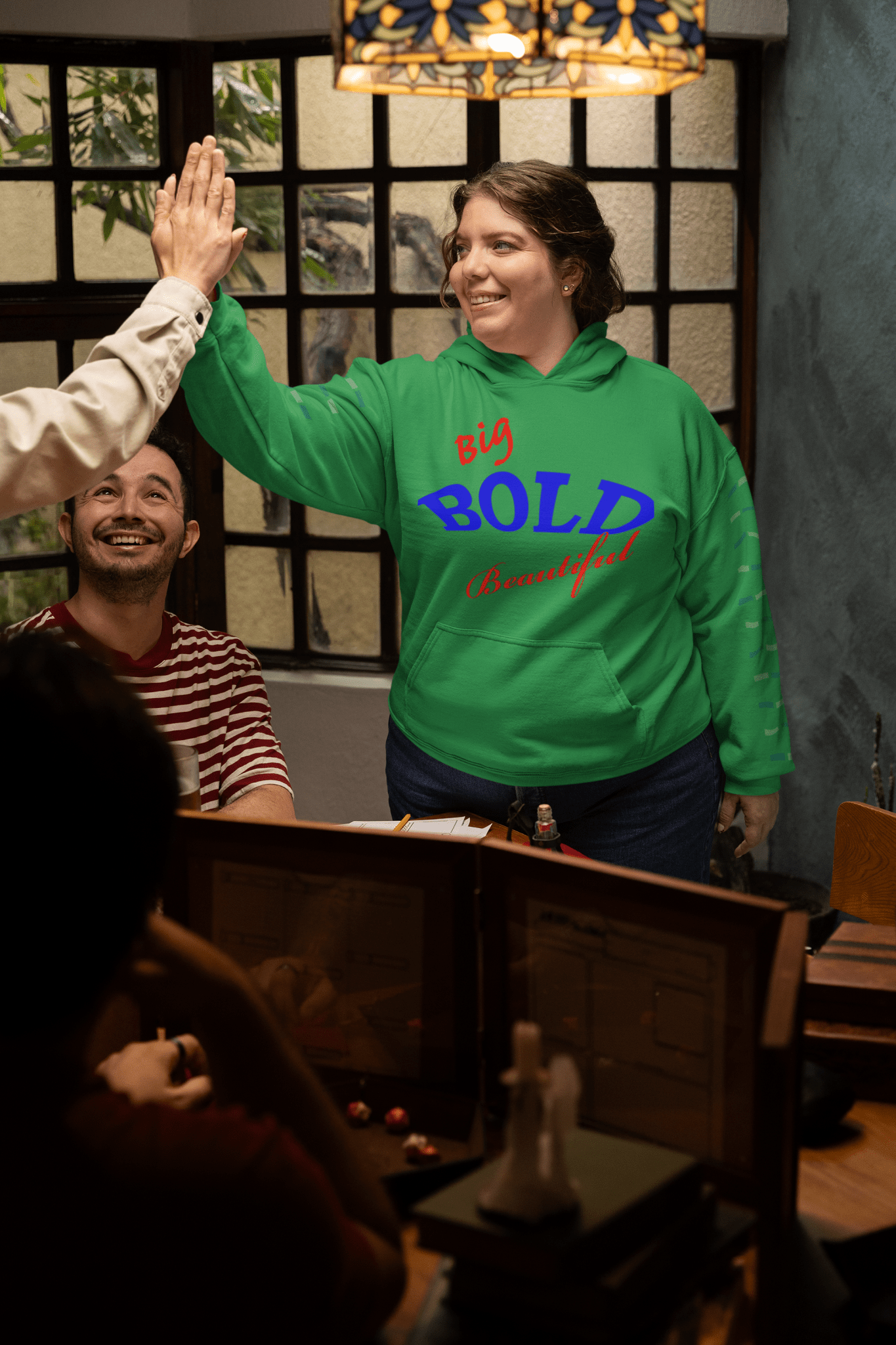 Big Bold Beautiful Hoodie – Empowering Women’s Sweatshirt Gift - WJMAPPAREL.COM