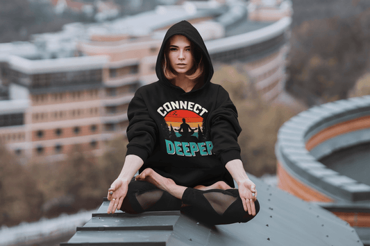 Connect Deeper Hoodie – Inspirational Unisex Sweatshirt Gift - WJMAPPAREL.COM
