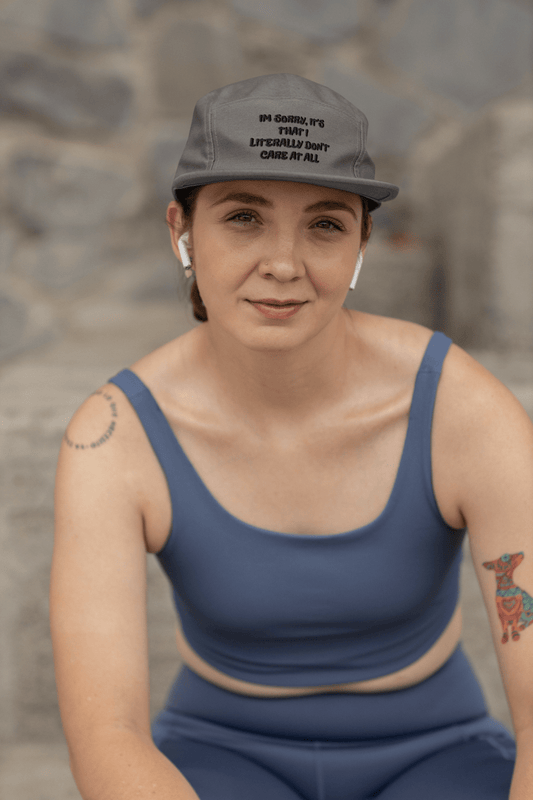 Don’t Care At All Dad Hat – Funny Sarcastic Adjustable Cap Gift - WJMAPPAREL.COM